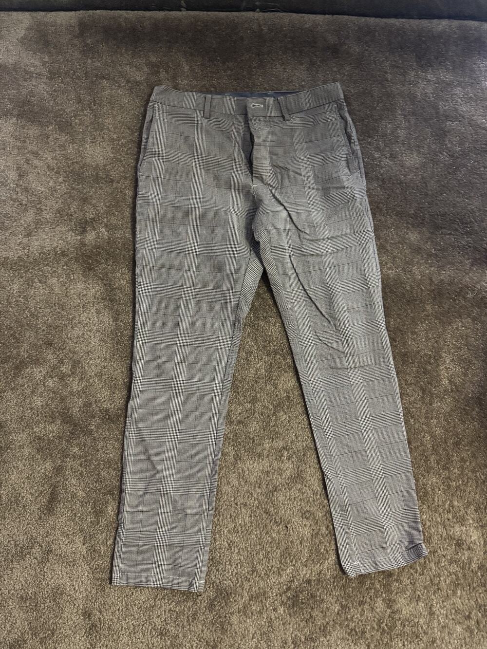 Old Navy Ultimate Slim Built in Flex Dress Pants Plaid (30x30)